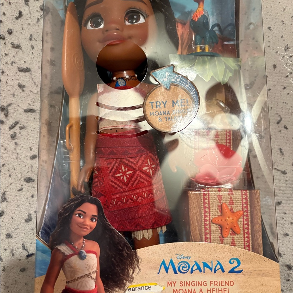 Disney Moana Singing Doll with Red Outfit - Picture 13 of 13